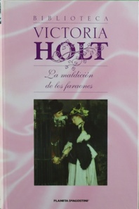 Portada de La Maldición de los faraones, de Victoria Holt
