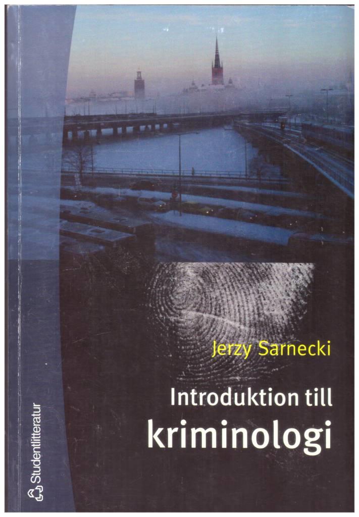 Introdukton till kriminologi