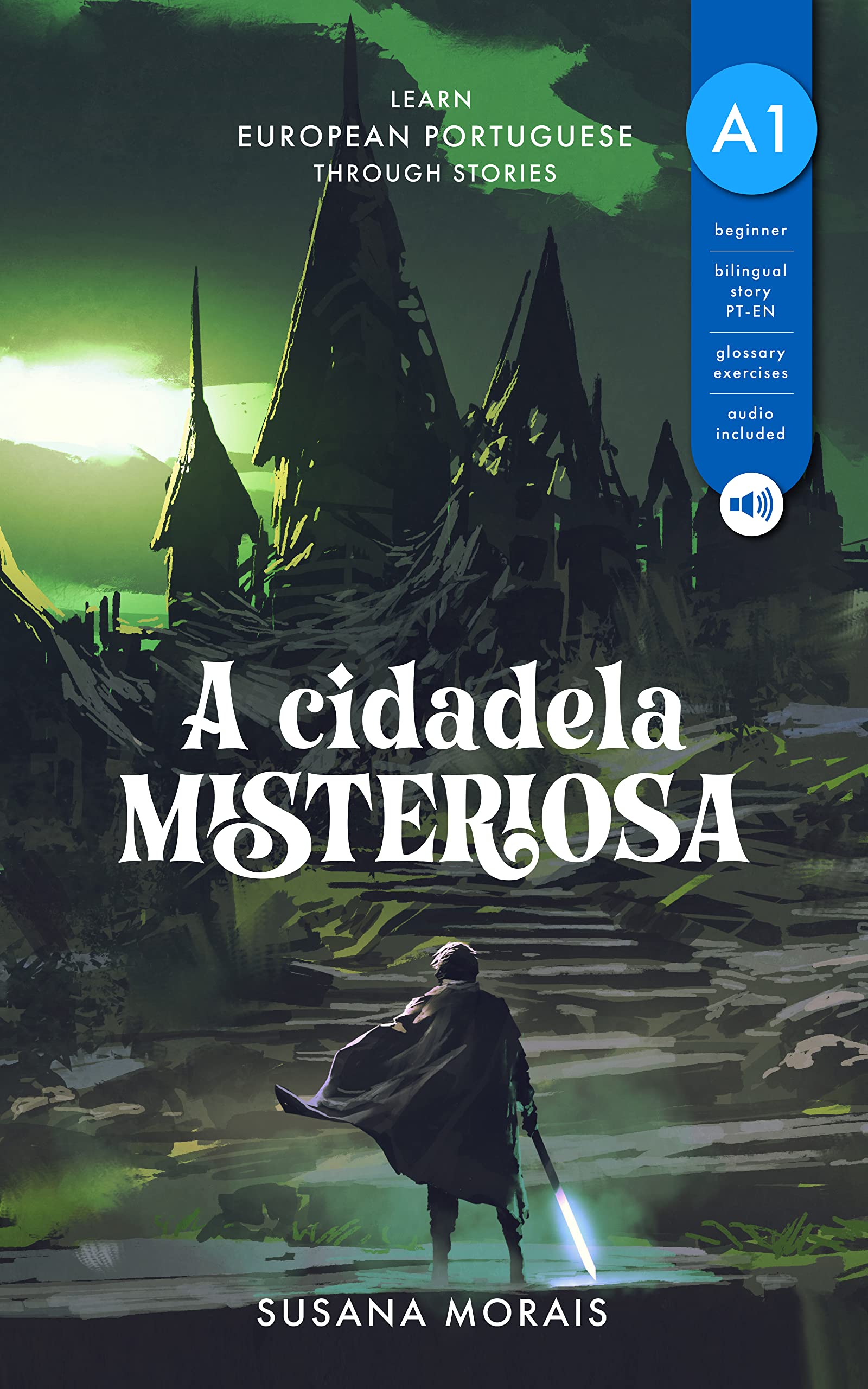 A cidadela misteriosa (A1): Learn European Portuguese through stories (Portuguese Edition)