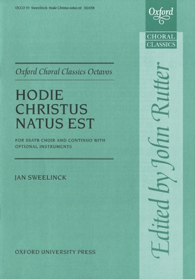 Hodie Christus natus est (Oxford Choral Classics Octavos)