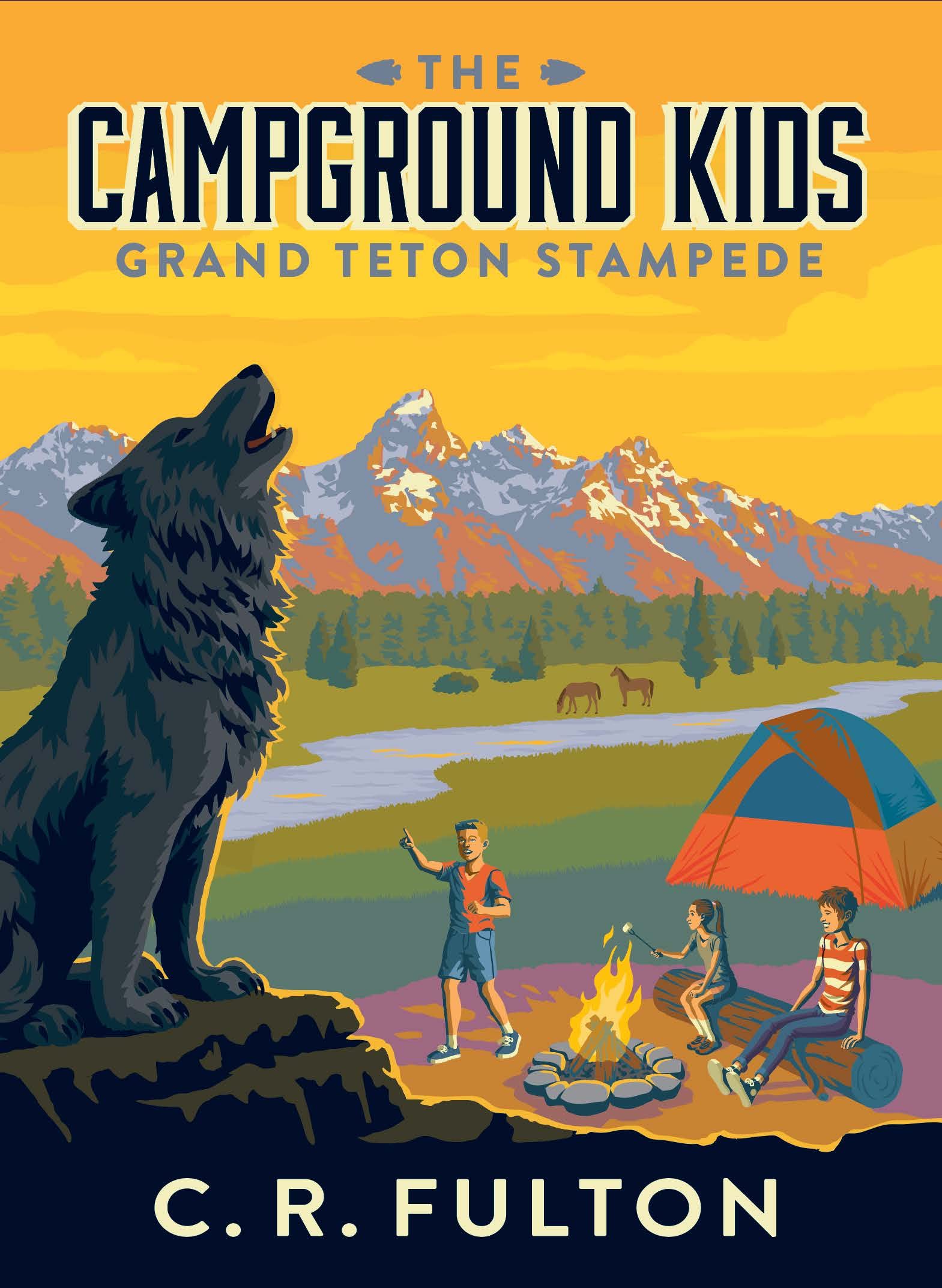Grand Teton Stampede (The Campground Kids #1)