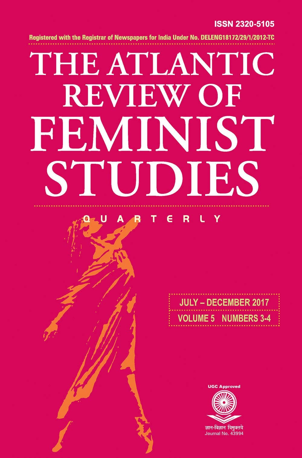 The Atlantic Review of Feminist Studies (July-december 2017): Volume 5 Number 3-4 (PB)