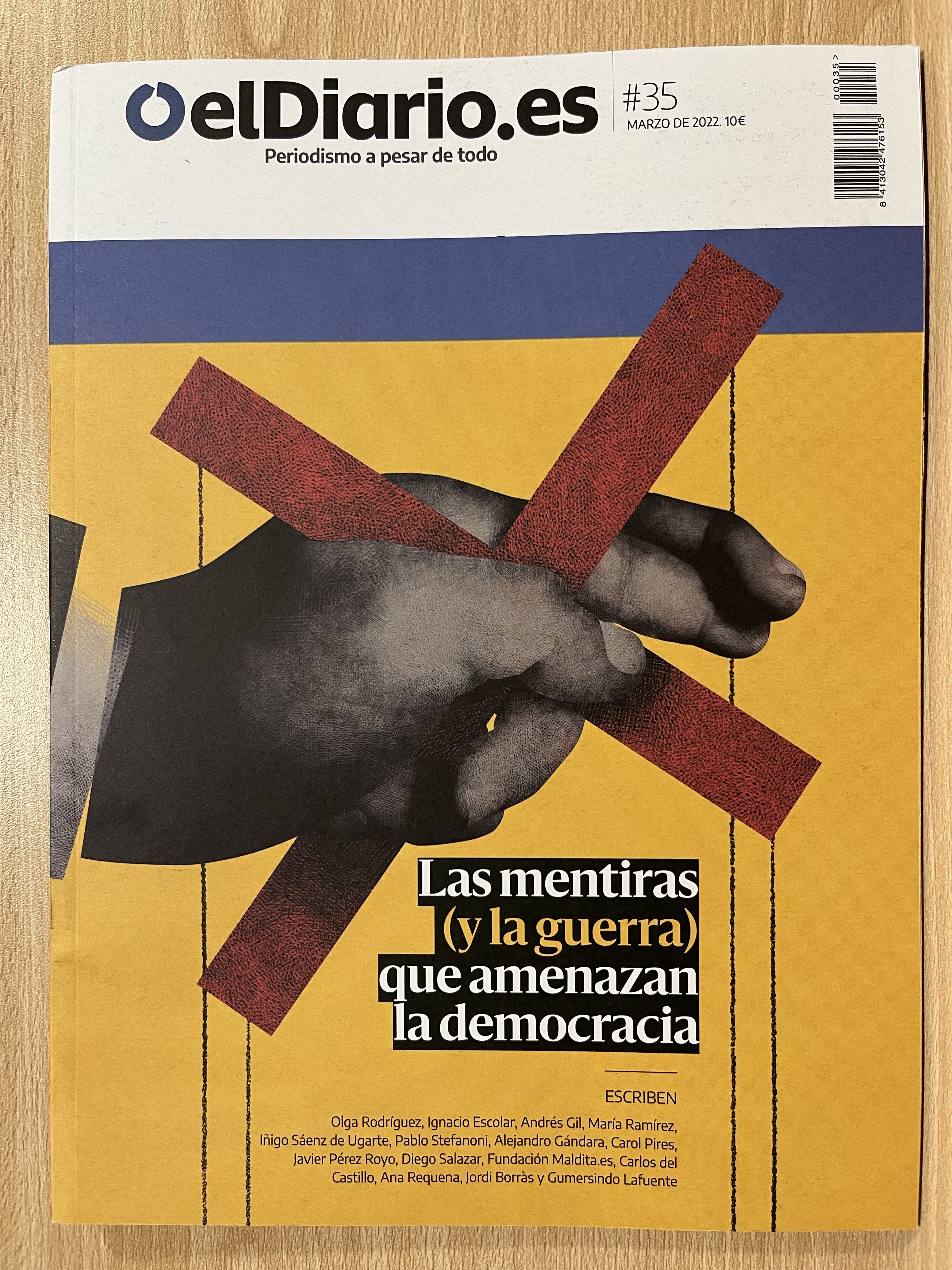 Las mentiras (y la guerra) que amenanzan la democracia. (Cuadernos eldiario.es #35)