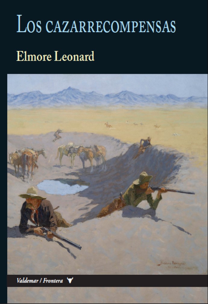 Portada de Los cazarecompensas, de Elmore Leonard