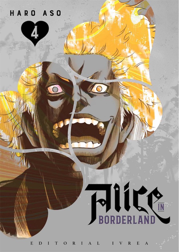 Portada de Alice in Borderland, vol. 4, de Haro Aso