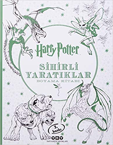Harry Potter Sihirli Yaratıklar Boyama Kitabı