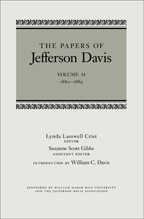 The Papers of Jefferson Davis, Vol. 14: 1880-1889