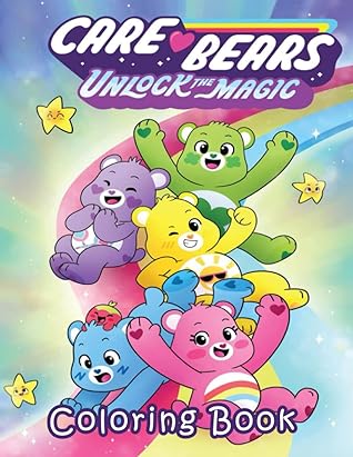 The Care Bears Unlock the Magic Coloring Book: JUMBO Coloring Book for ...