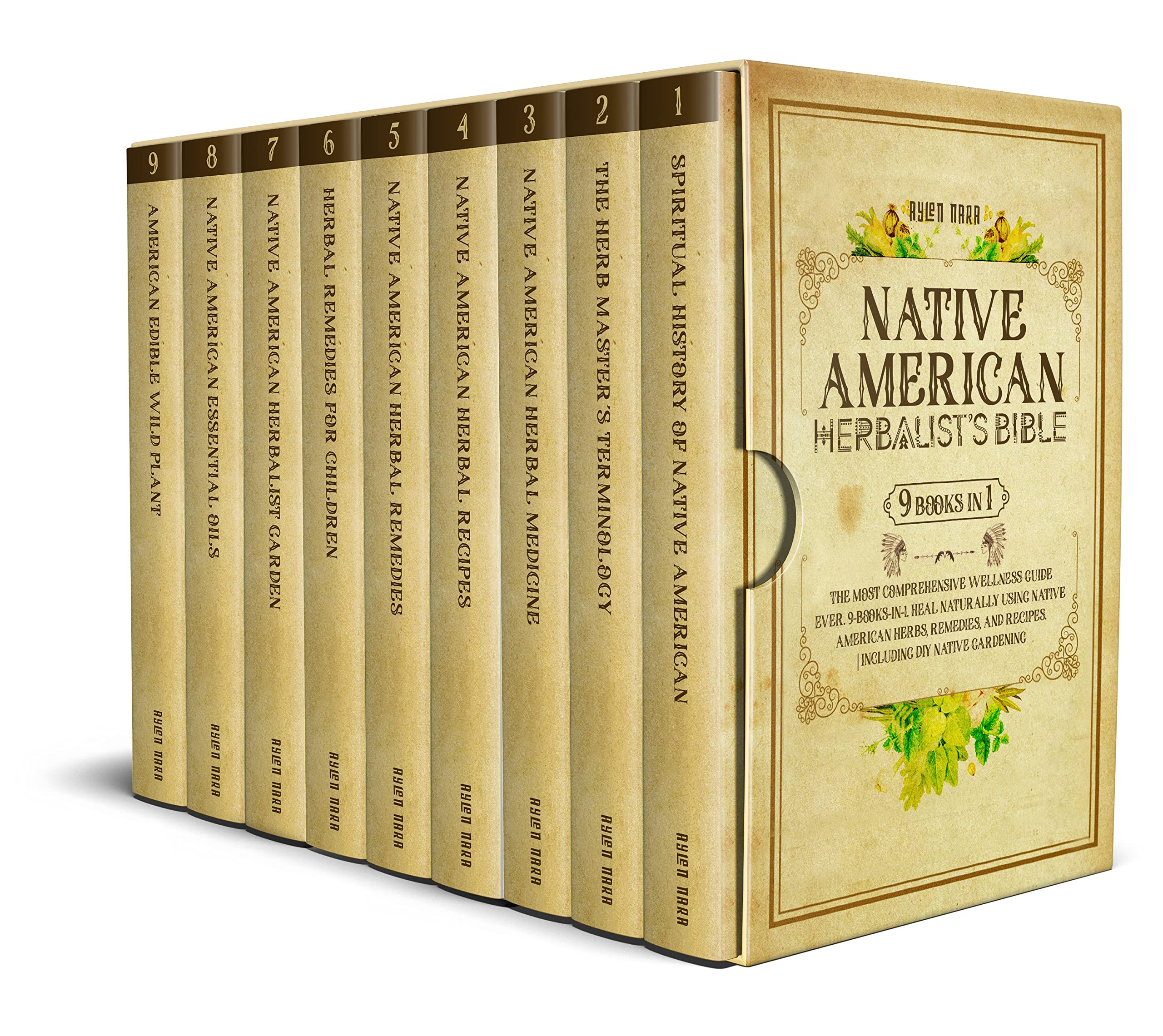 Native American Herbalist's Bible: The Most Comprehensive Wellness Guide Ever. 9-Books-In-1. Heal Naturally Using Native American Herbs, Remedies, and Recipes. | Including DIY Native Gardening (Kindle Edition)