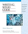 Writing Solid Code: Development Philosophies for Writing Bug-Free Programs Writing Solid Code: Development Philosophies for Writing Bug-Free Programs