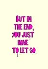 But In The End, Y...
