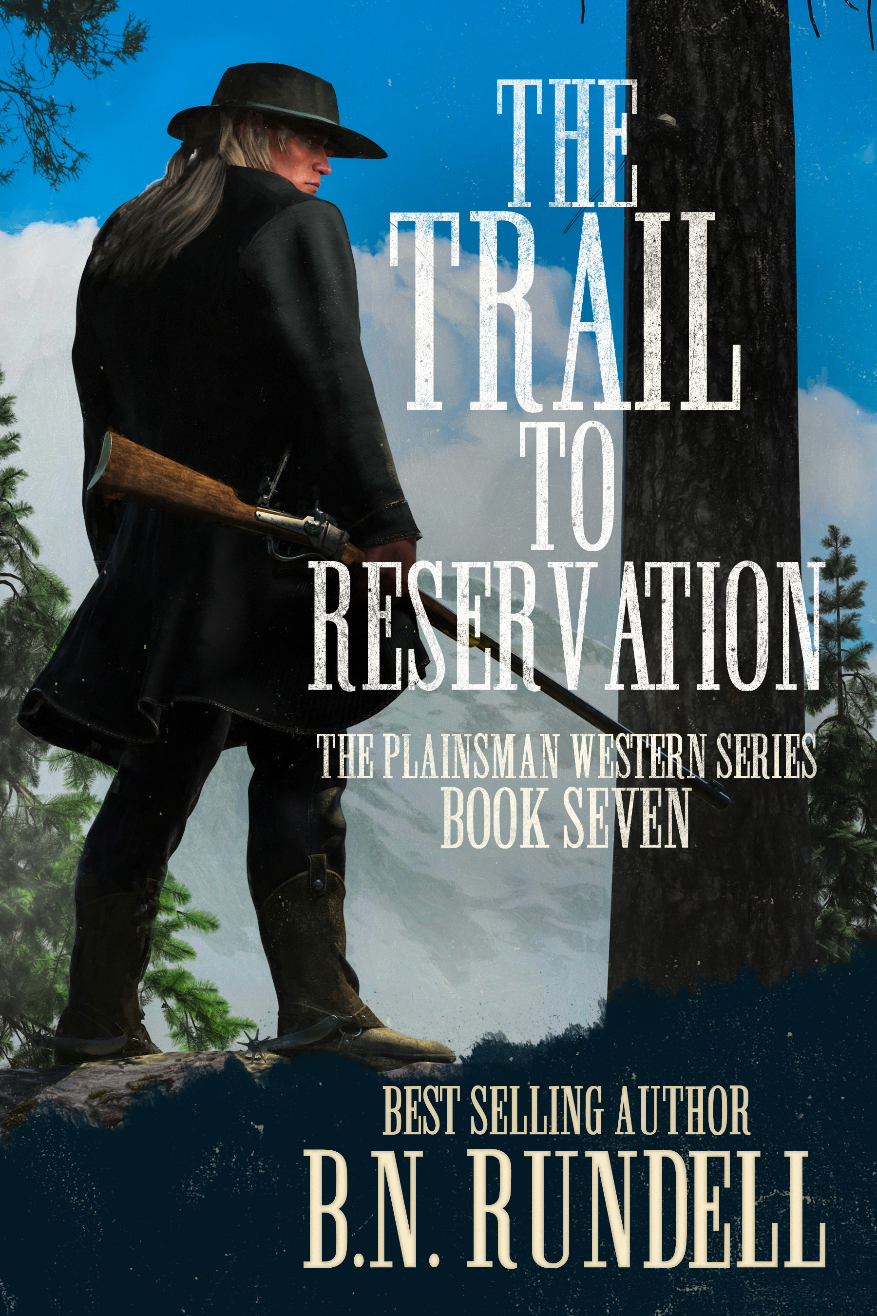 The Trail to Reservation (Plainsman Western, #7)