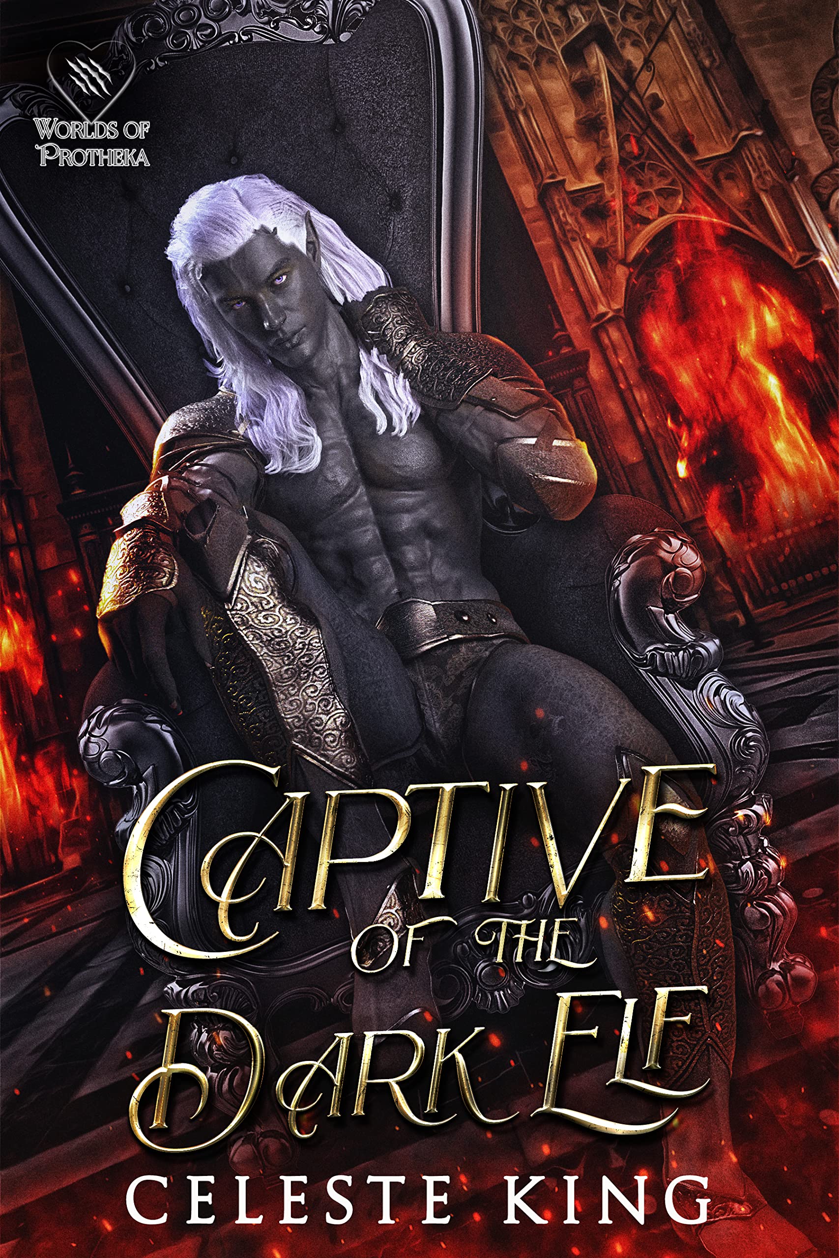 Captive of the Dark Elf (Dark Elves of Protheka, #2)