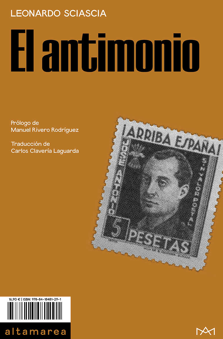 Portada de El antimonio, de Leonardo Sciascia