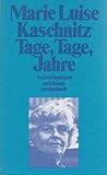 Tage, Tage, Jahre. Aufzeichnungen