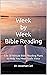 Week by Week Bible Reading:...