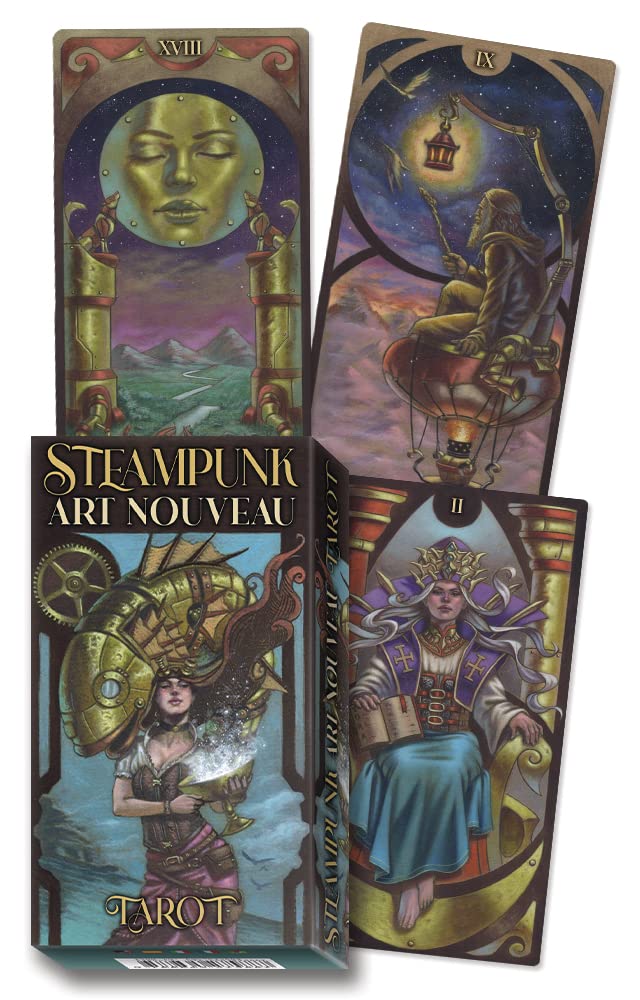 Steampunk Art Nouveau Tarot Deck (Cards)