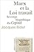 Marx et la Loi travail. Le ...