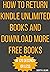Hоw to Return Kindle Unlimited Books in my Library by Scott R. Julian