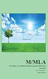 Journal of the Midwest Modern Language Association, Spring 2012, volume 45 number 1