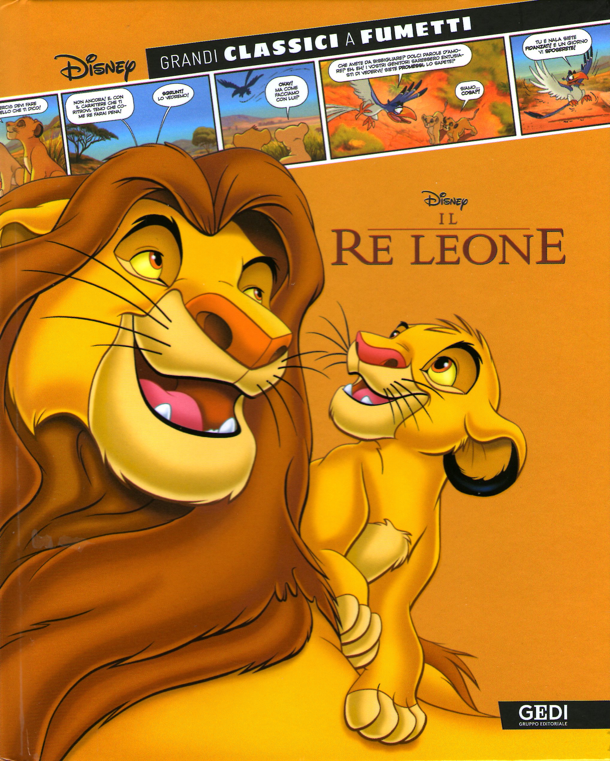 Il re leone: Grandi classici a fumetti Disney