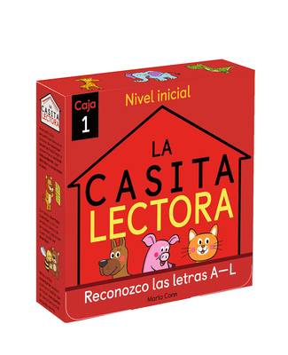 PHONICS IN SPANISH - La casita lectora Caja 1: Reconozco las letras A-L (Nivel inicial) / The Reading House Set 1: Letter Recognition A-L (Beascoa, Caja 1) (Spanish Edition)