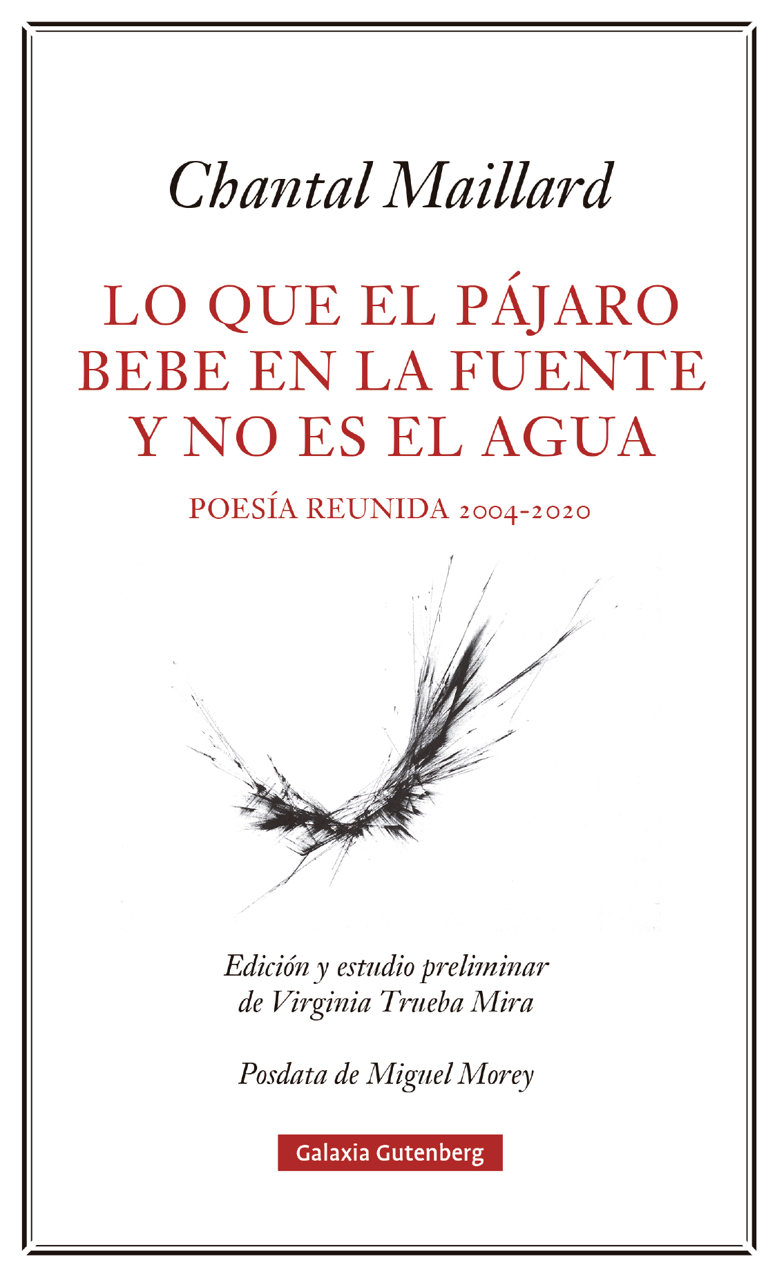 Lo que el pájaro bebe en la fuente y no es el agua (Paperback)
