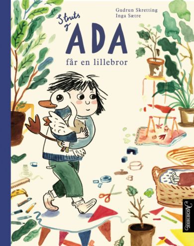 Struts og Ada får en lillebror (Hardcover)