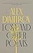 Love and Other Poems by Alex Dimitrov Love and Other Poems by Alex Dimitrov