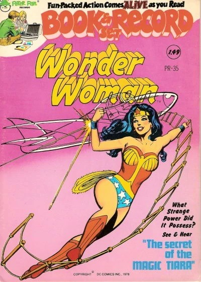 Wonder Woman : The secret of the Magic Tiara (Book and Record Set, #35)