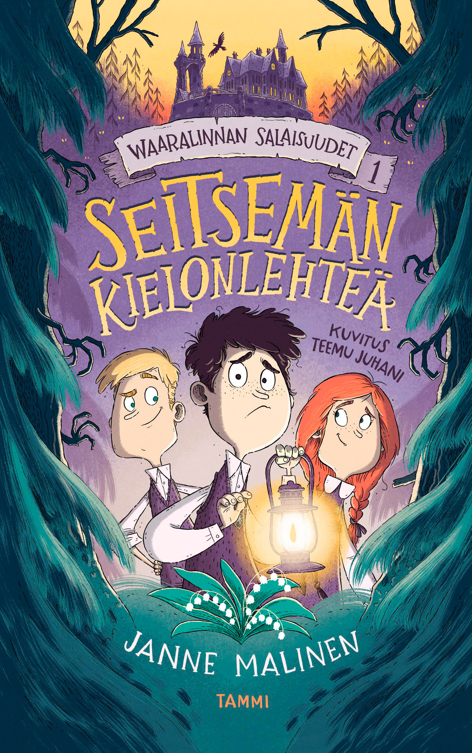 Seitsemän kielonlehteä (Waaralinnan salaisuus, #1)