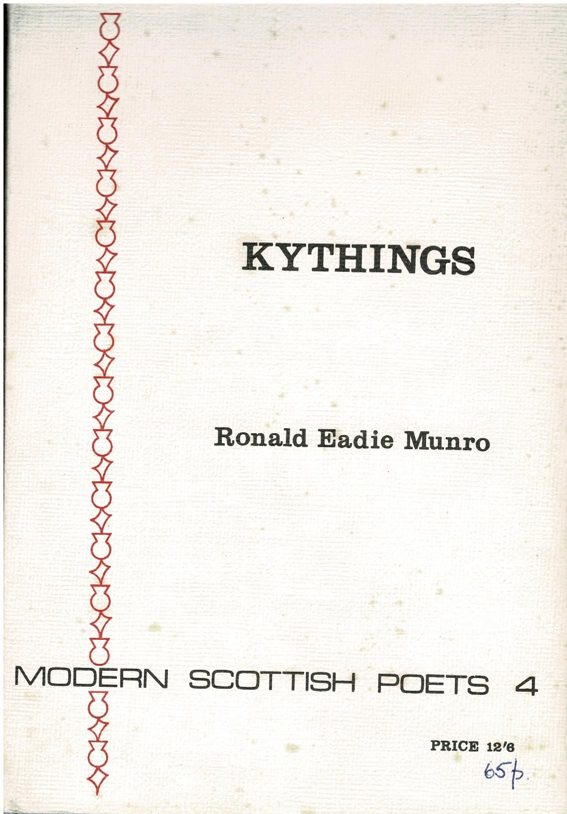 Kythings, Modern Scottish Poets 4 (Hardcover)