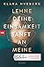 Lehne deine Einsamkeit sanft an meine