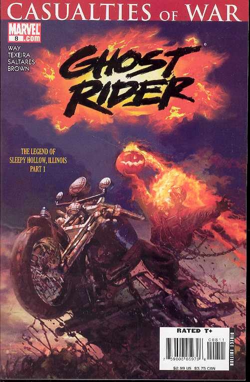 Ghost Rider Casualties Of War #8