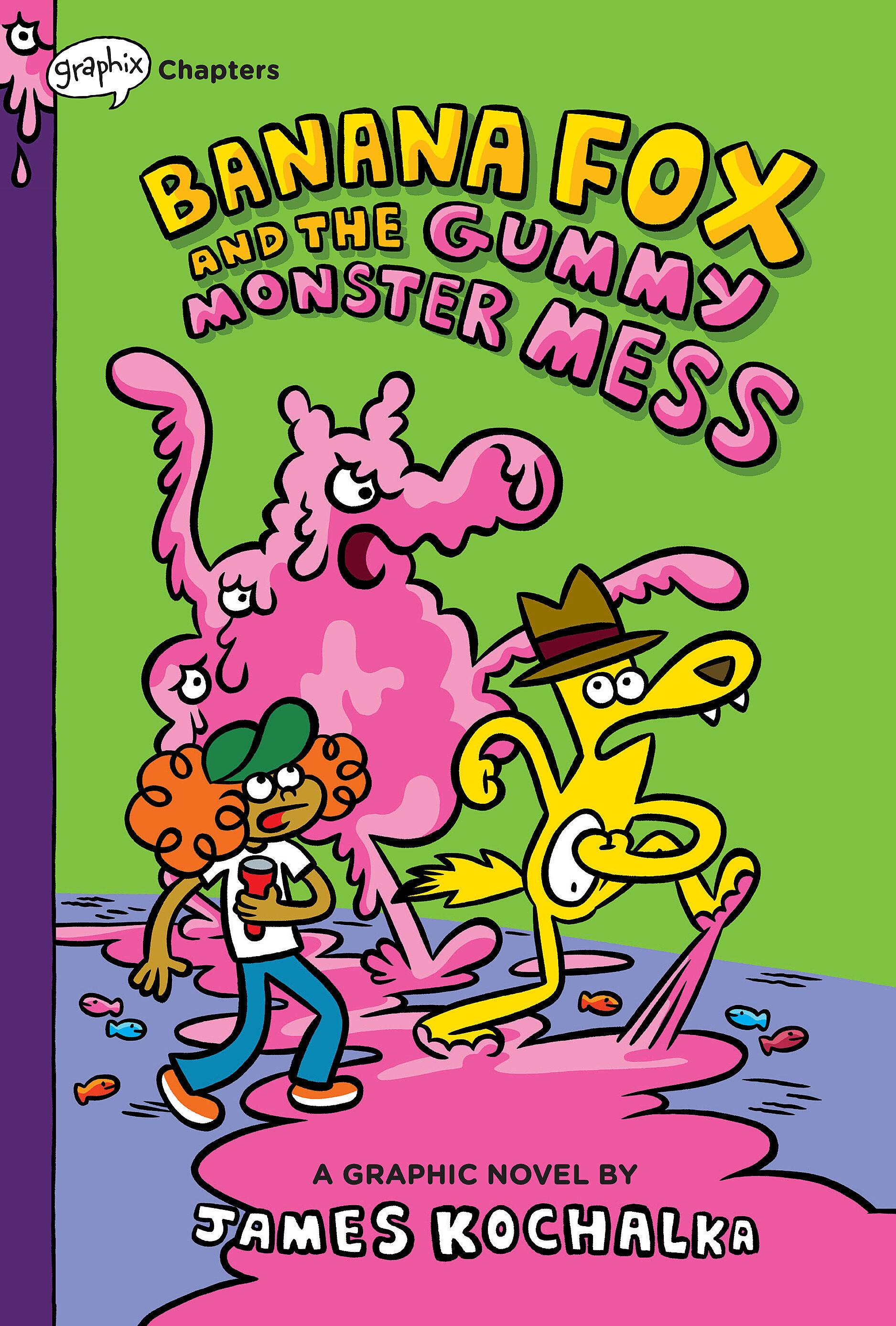 Banana Fox and the Gummy Monster Mess (Hardcover)