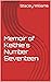 Memoir of Keithie's Number Seventeen by Stacey Williams
