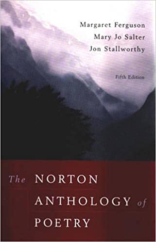 The Norton Anthology of Poetry Fifth Edition