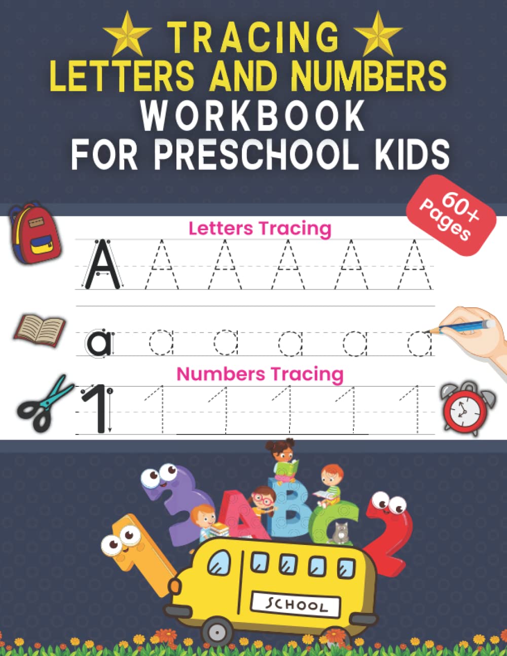 Tracing Letters and Numbers Workbook for Preschool Kids (Paperback)