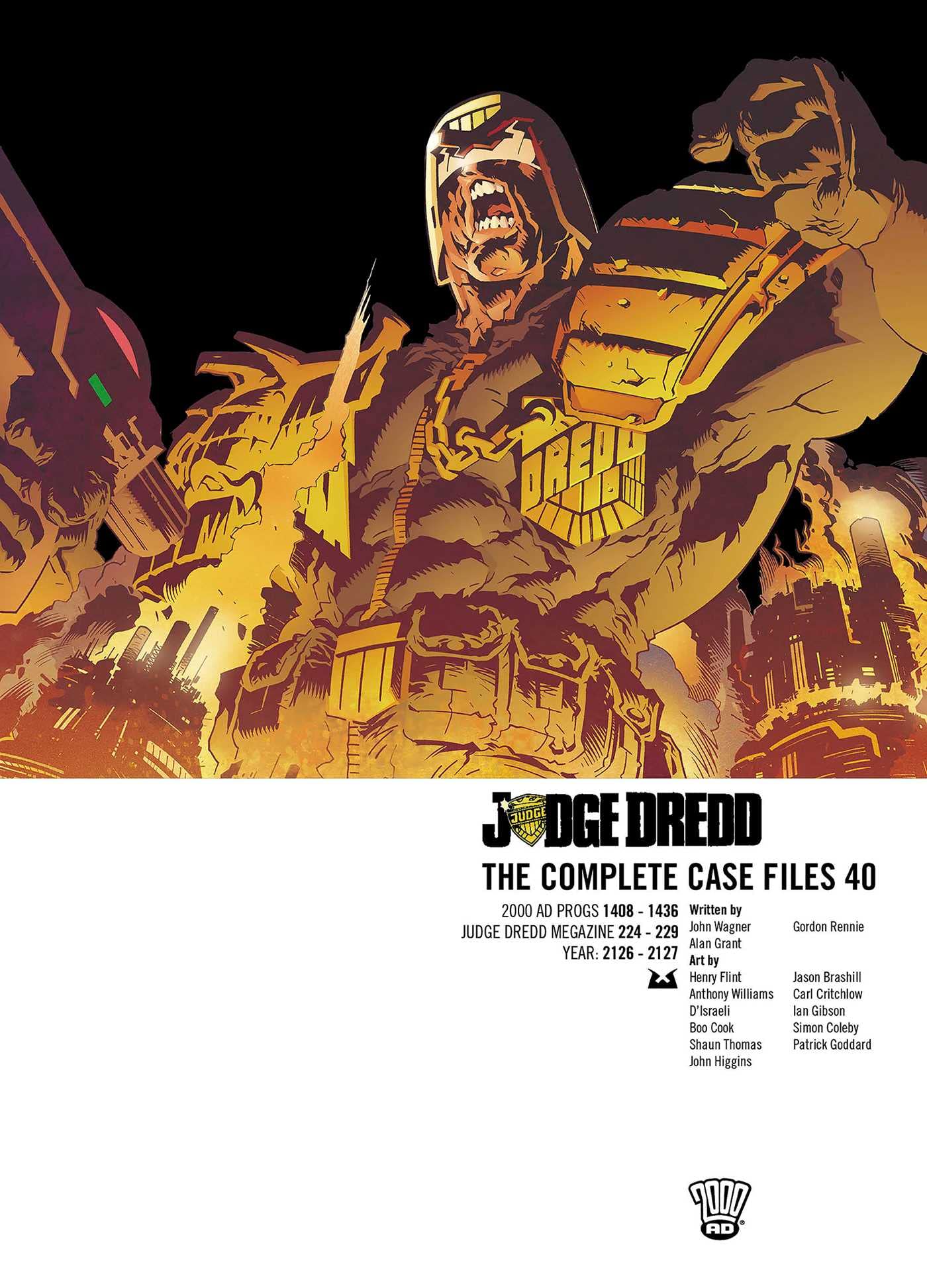 Judge Dredd: The Complete Case Files 40 (Paperback)