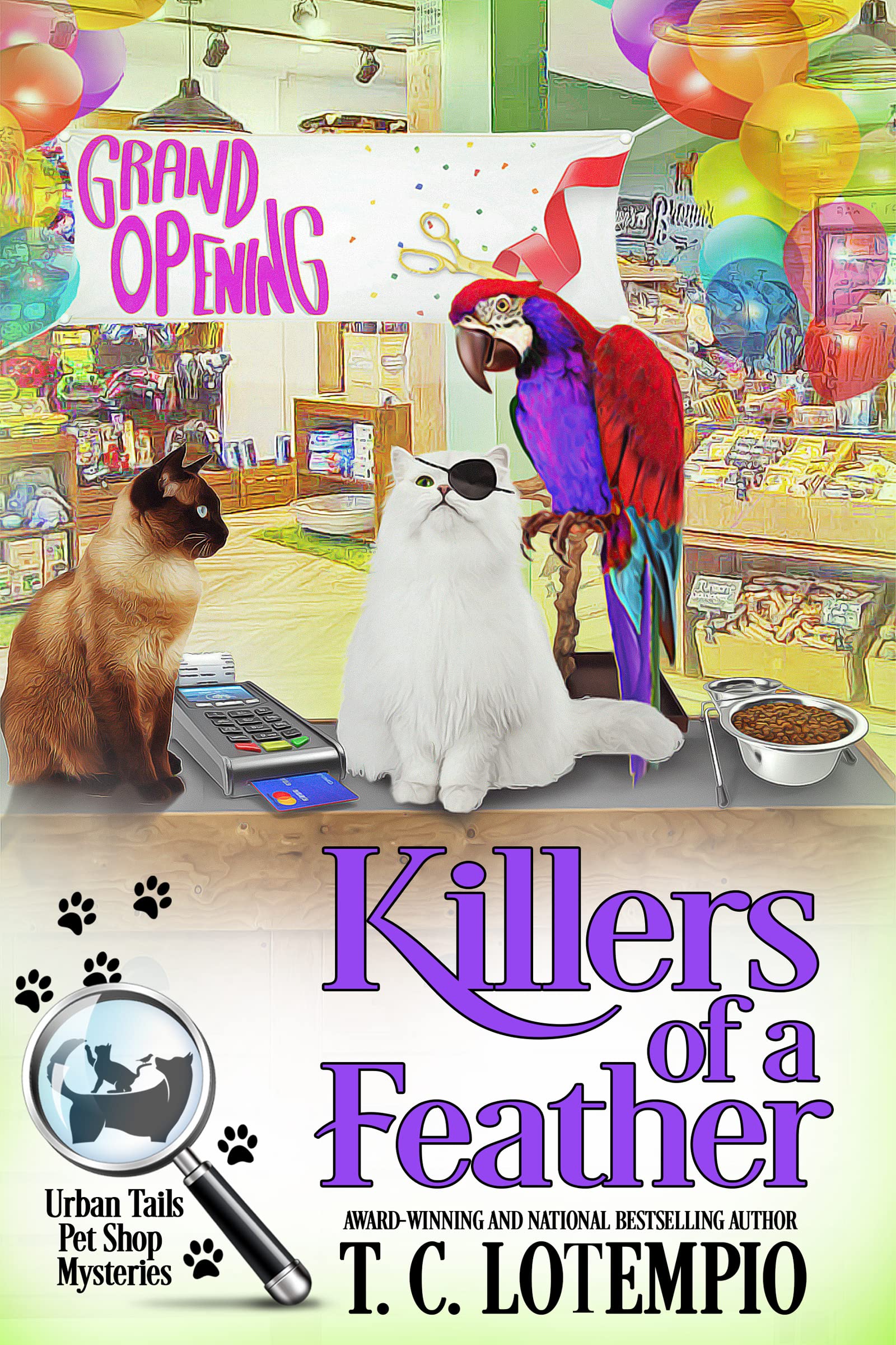 Killers of a Feather (Urban Tails Pet Shop Mysteries Book 2)