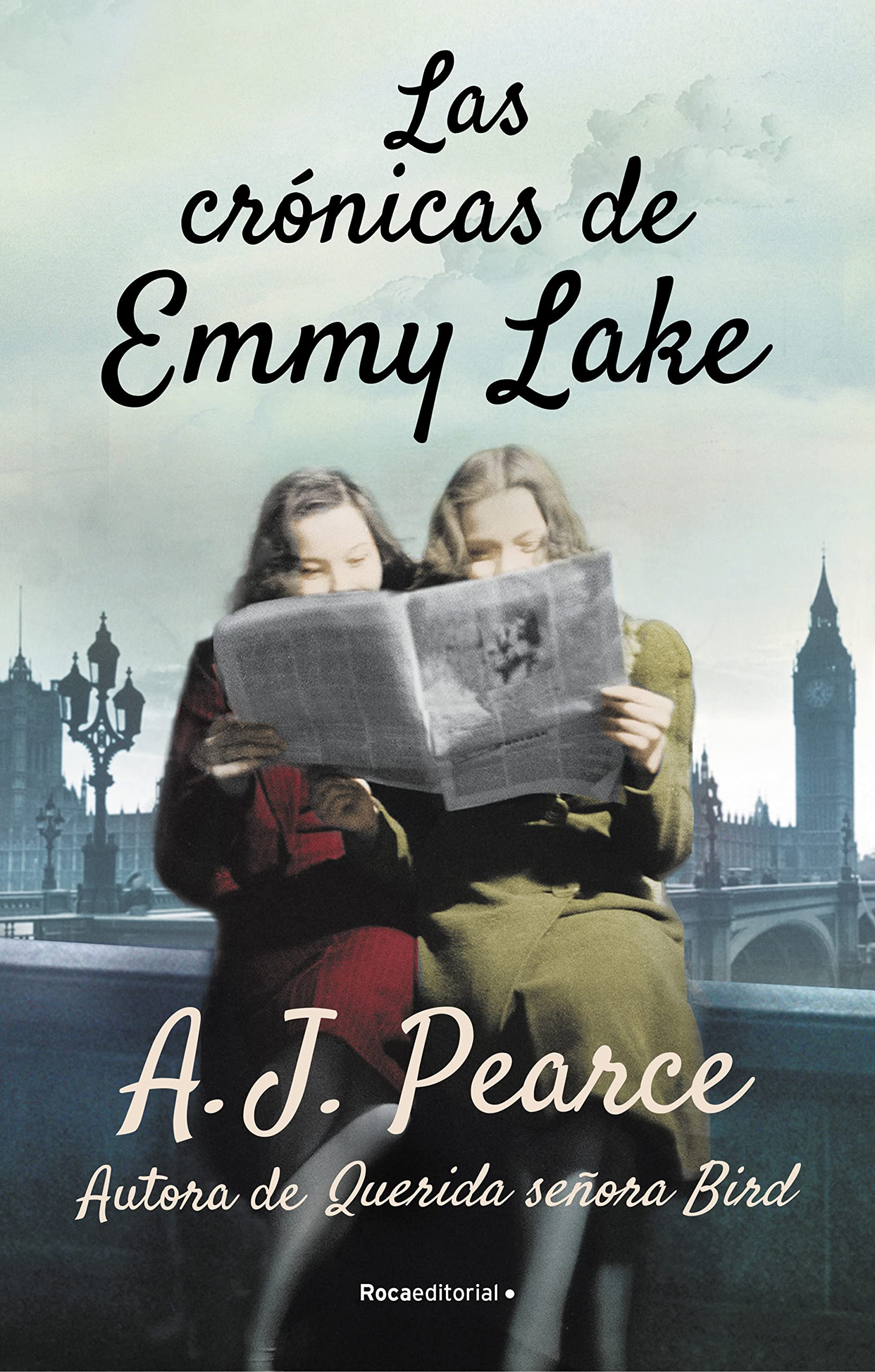 Portada de Las crónicas de Emmy Lake, de A.J. Pearce