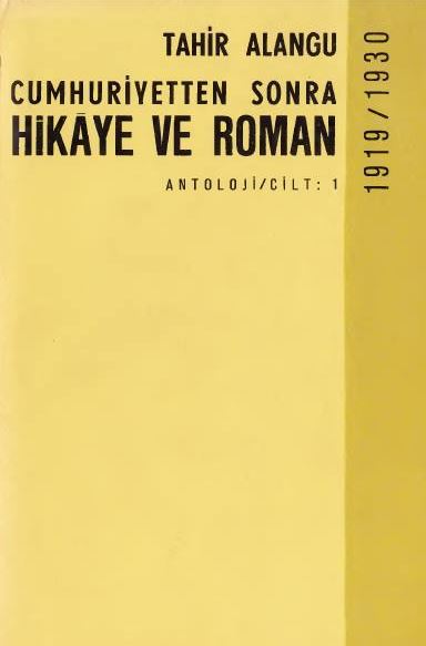 Cumhuriyetten Sonra Hikaye ve Roman (3 Cilt)