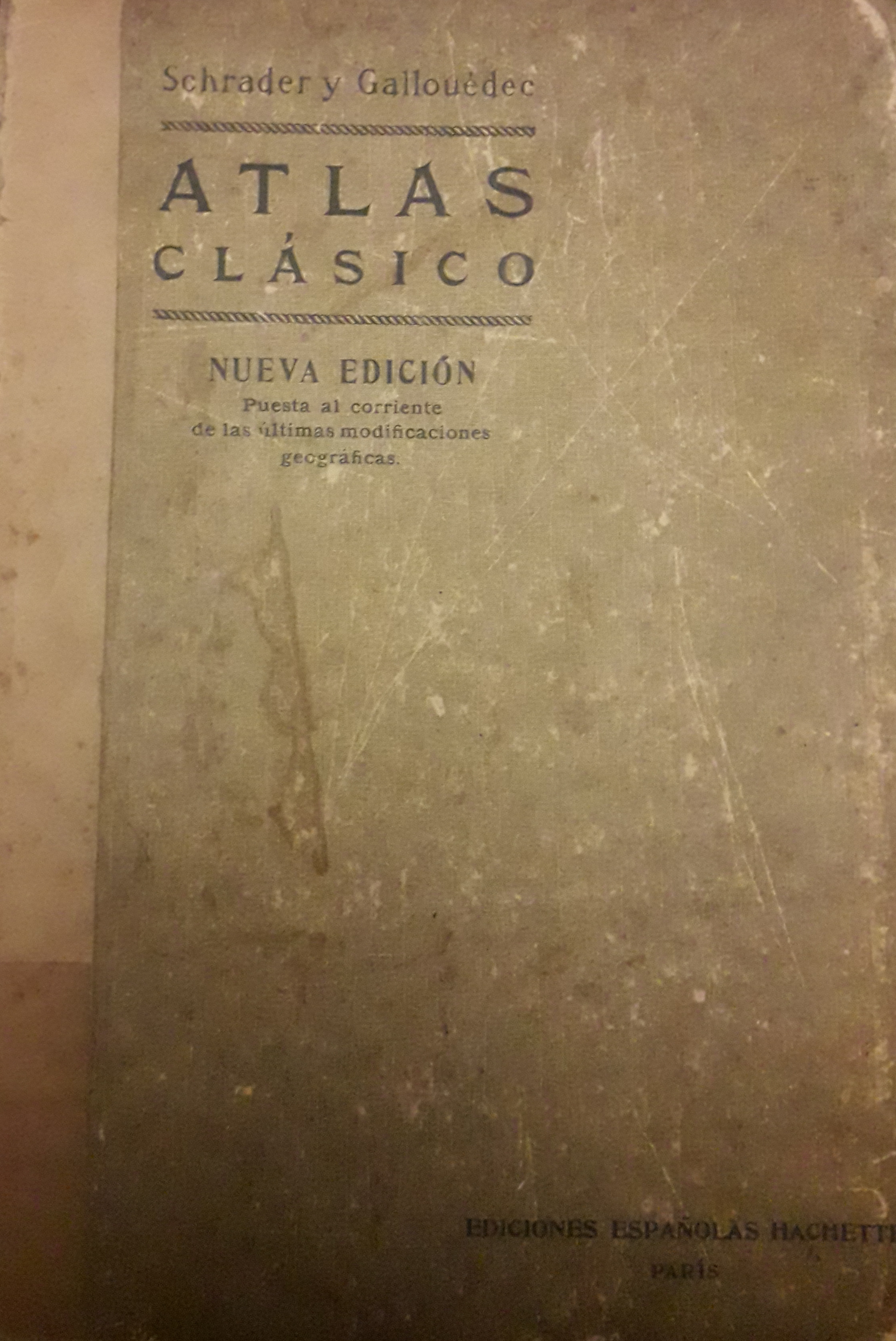 Atlas clasico (Hardcover)