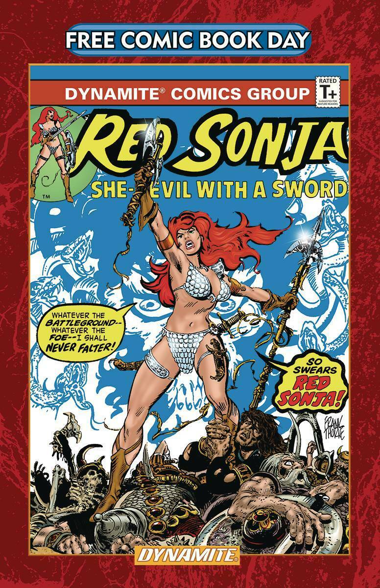 Red Sonja Free Comic Book Day 2022 (Paperback)
