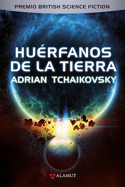 Portada de Huérfanos de la Tierra, de Adrian Tchaikovsky