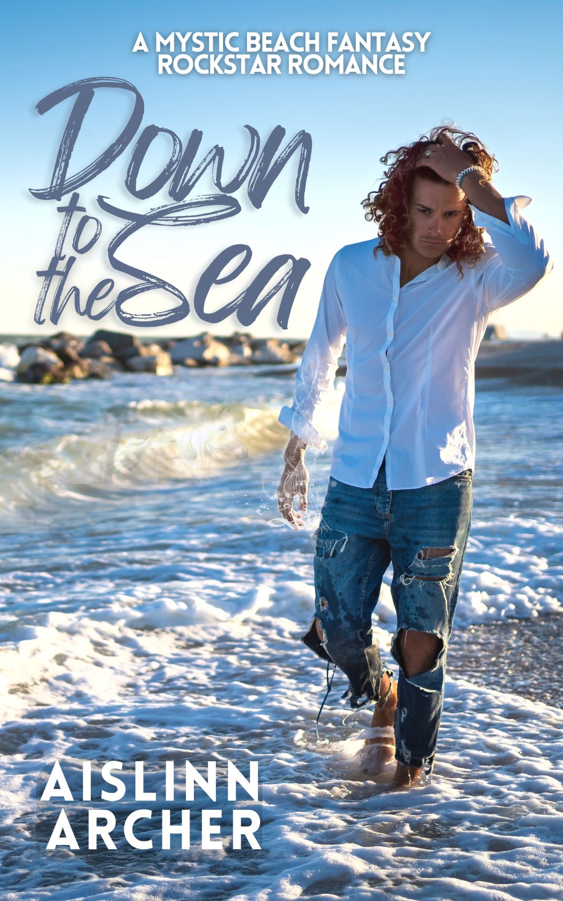 Down to the Sea (Mystic Beach Fantasy Rockstar Romances, #1.5)