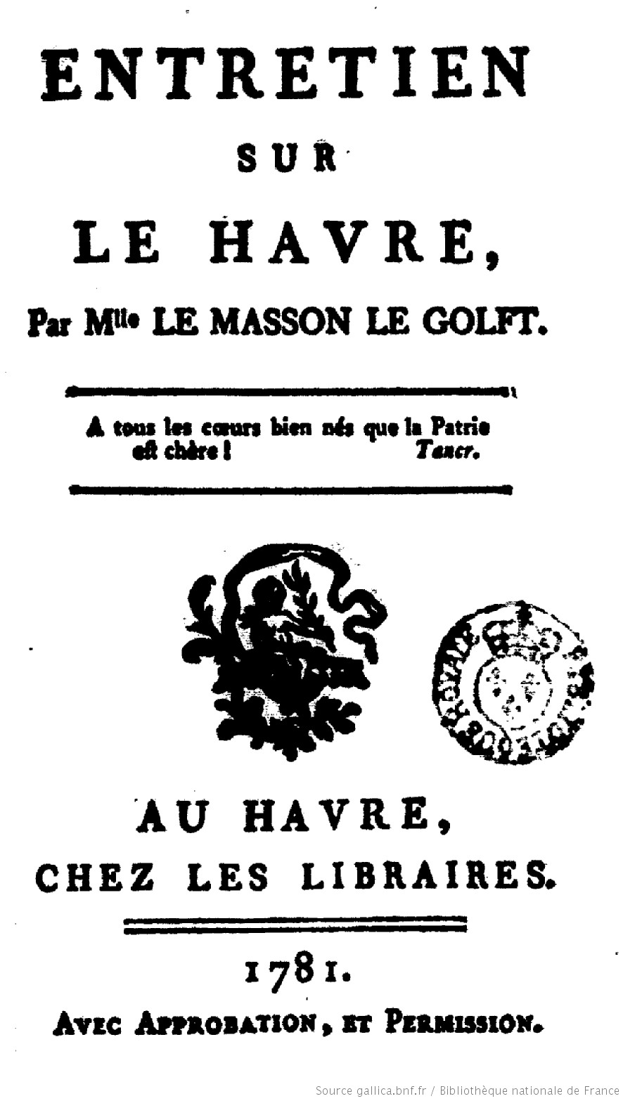 Entretien Sur Le Havre (Litterature) (French Edition)
