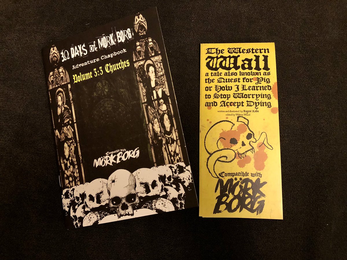 30 Days of Mörk Borg, Adventure Chapbook Vol. 3:3 Churches (Paperback)