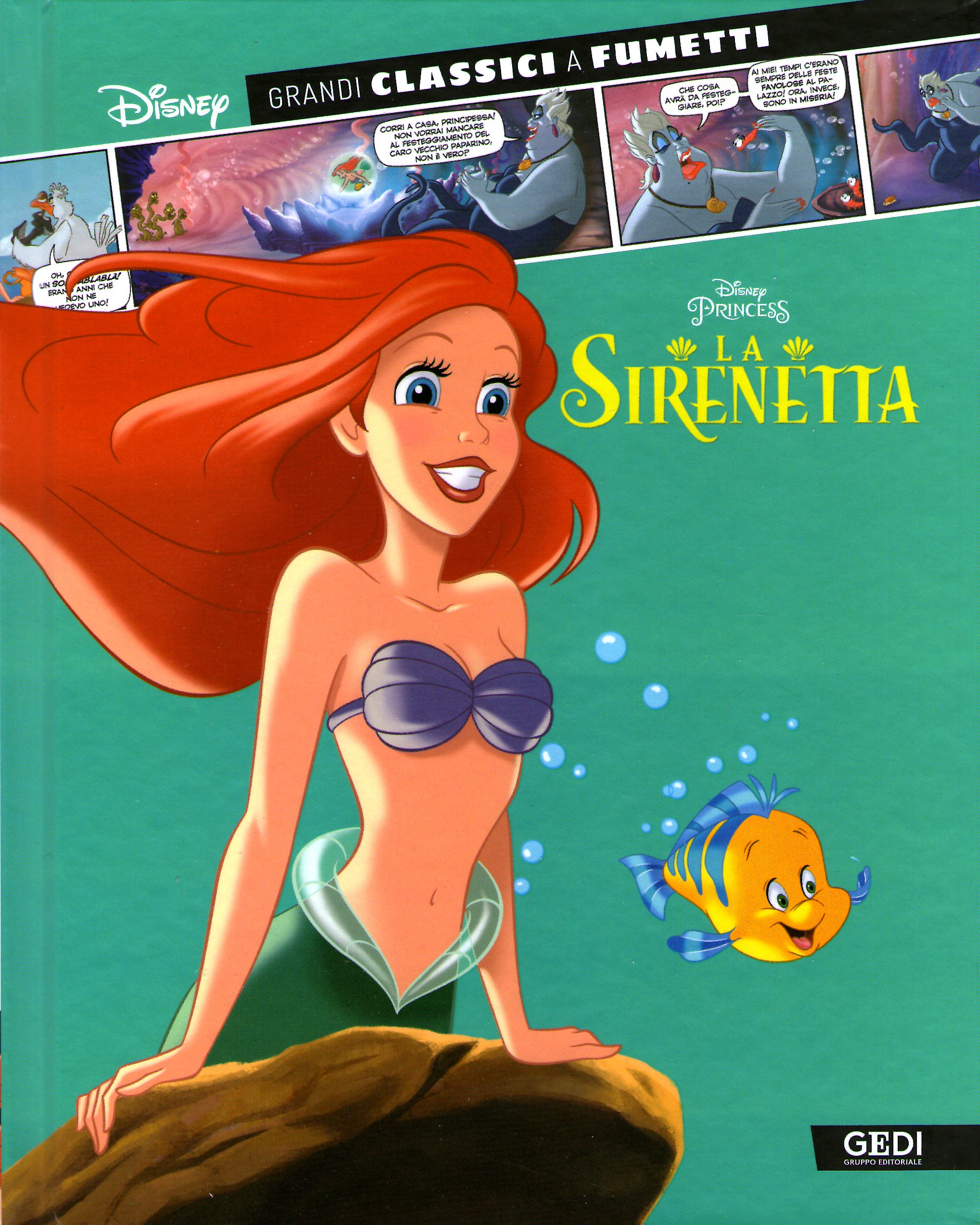La Sirenetta: Grandi classici a fumetti Disney