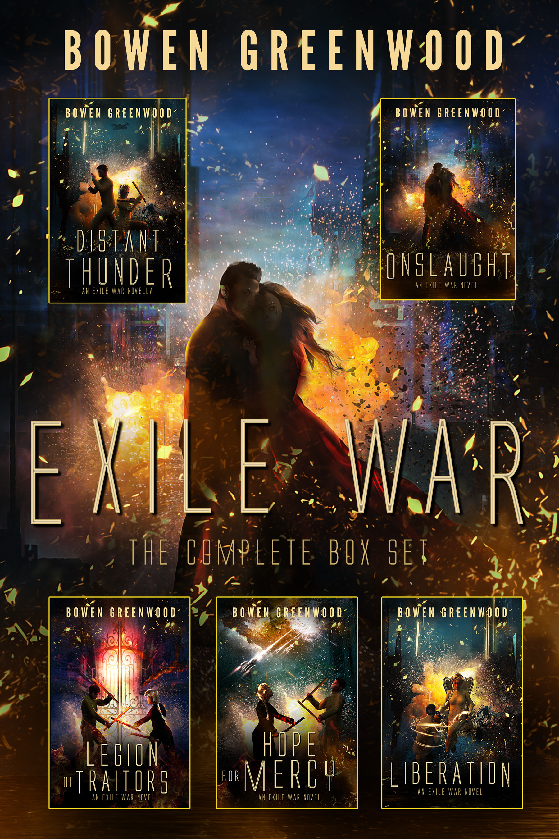 Exile War: The Complete Boxed Set (Kindle Edition)